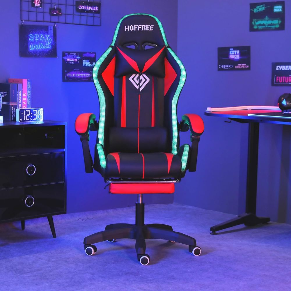 RGB Gaming Chair with Speakers - Rgb Gaming Chair 评论和价格