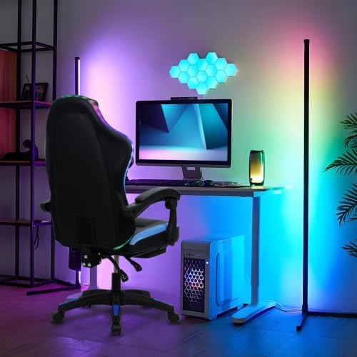 RGB LED Ergonomic Gaming Chair - Rgb Gaming Chair 评论和价格