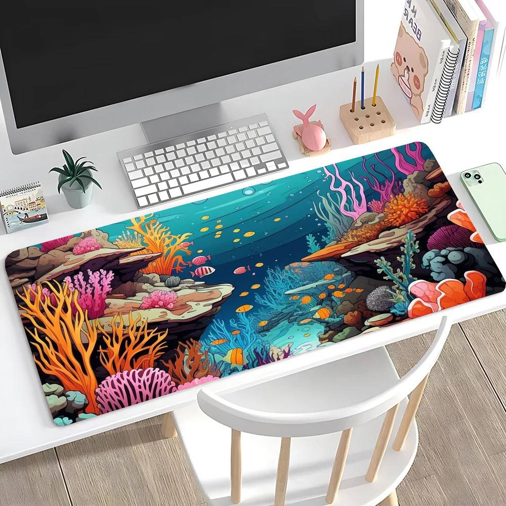 Underwater World Mousepad Non- - Esports Gaming World 评论和价格