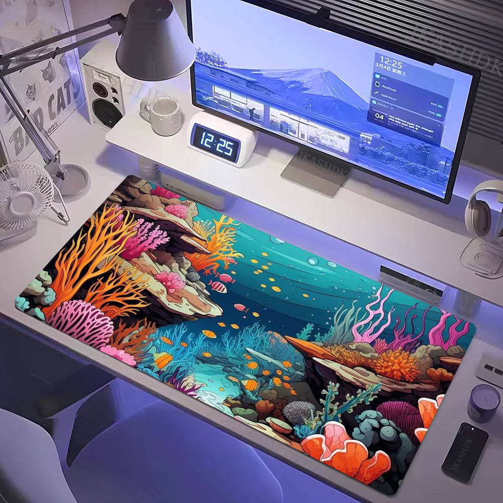 Underwater World Mousepad Non- - Esports Gaming World 评论和价格