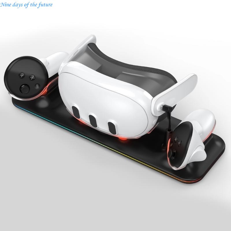 Charging Dock for 3 Headset Ch - Controller Charging Stand 评论和价格