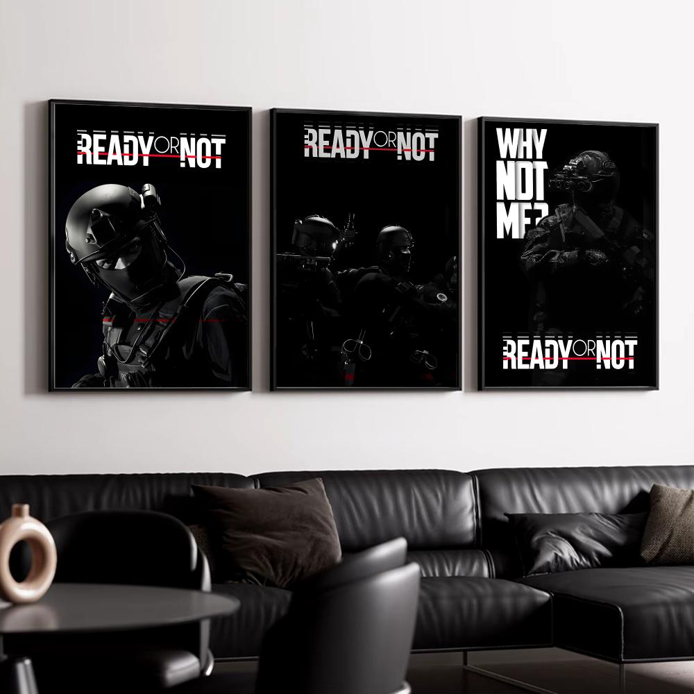 R-Ready or N-NotS Poster HD Wa - Esports Gaming Lounge 评论和价格