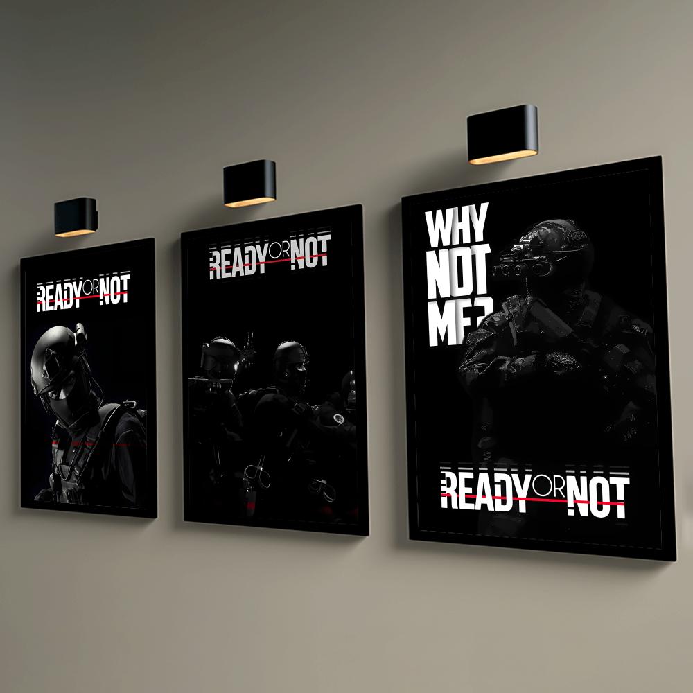 R-Ready or N-NotS Poster HD Wa - Esports Gaming Lounge 评论和价格