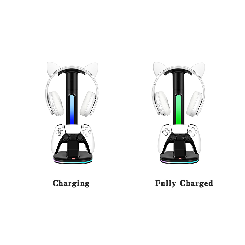 LED Display Stand for PS5 Game - Controller Charging Stand 评论和价格