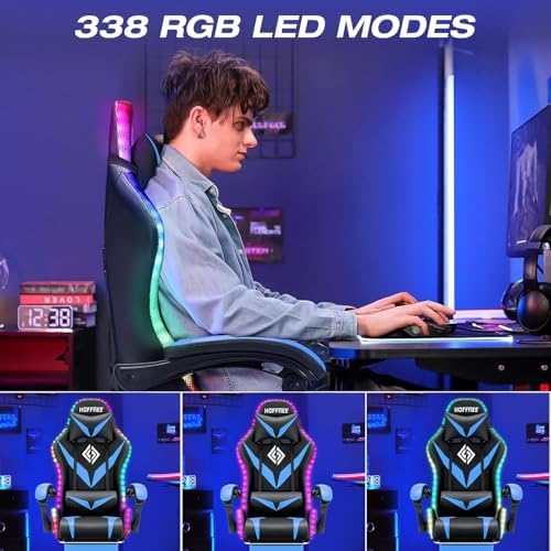 RGB Gaming Chair with Massage  - Rgb Gaming Chair 评论和价格