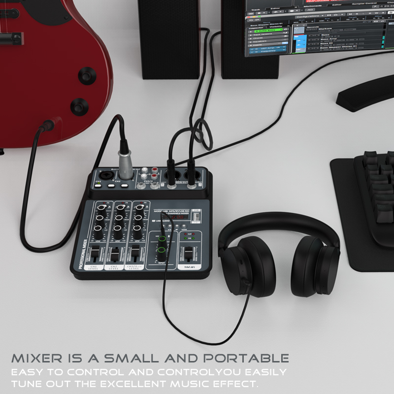 4 Channel Audio Mixer 48V Phan - Elgato Stream Deck 评论和价格