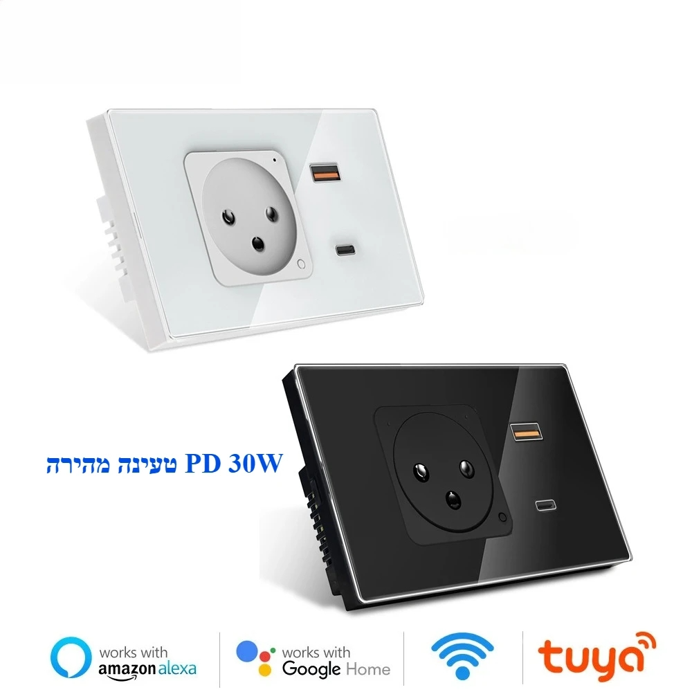 Adea Wifi Tuya Wall Socket Usb - Controller Charging Stand 评论和价格