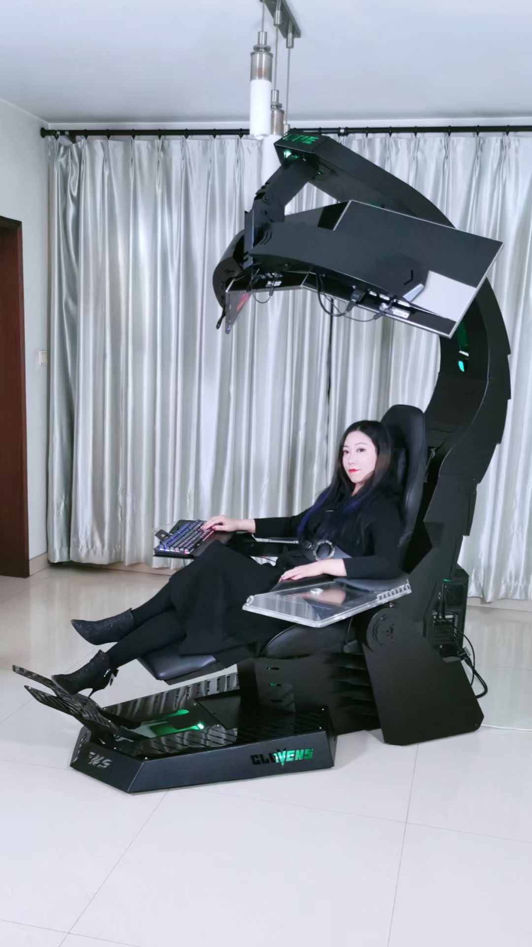 Unicorn Cluvens Brand Scorpio  - Rgb Gaming Chair 评论和价格