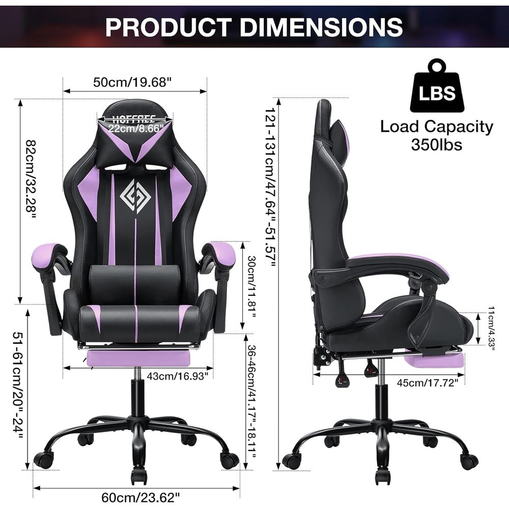 Ergonomic LED RGB Gaming Chair - Rgb Gaming Chair 评论和价格