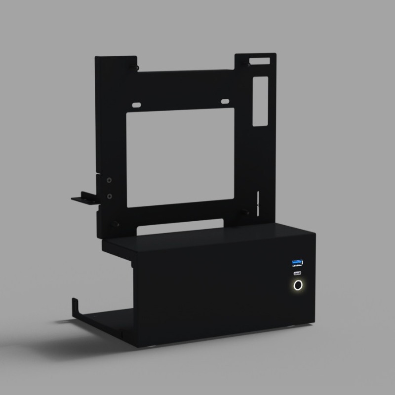 Open Frame Mini PC Case  Gamin - Esports Gaming Pc Build 评论和价格