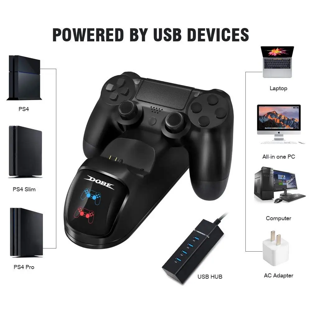 YOTEEN for PS4 Controller Char - Controller Charging Stand 评论和价格