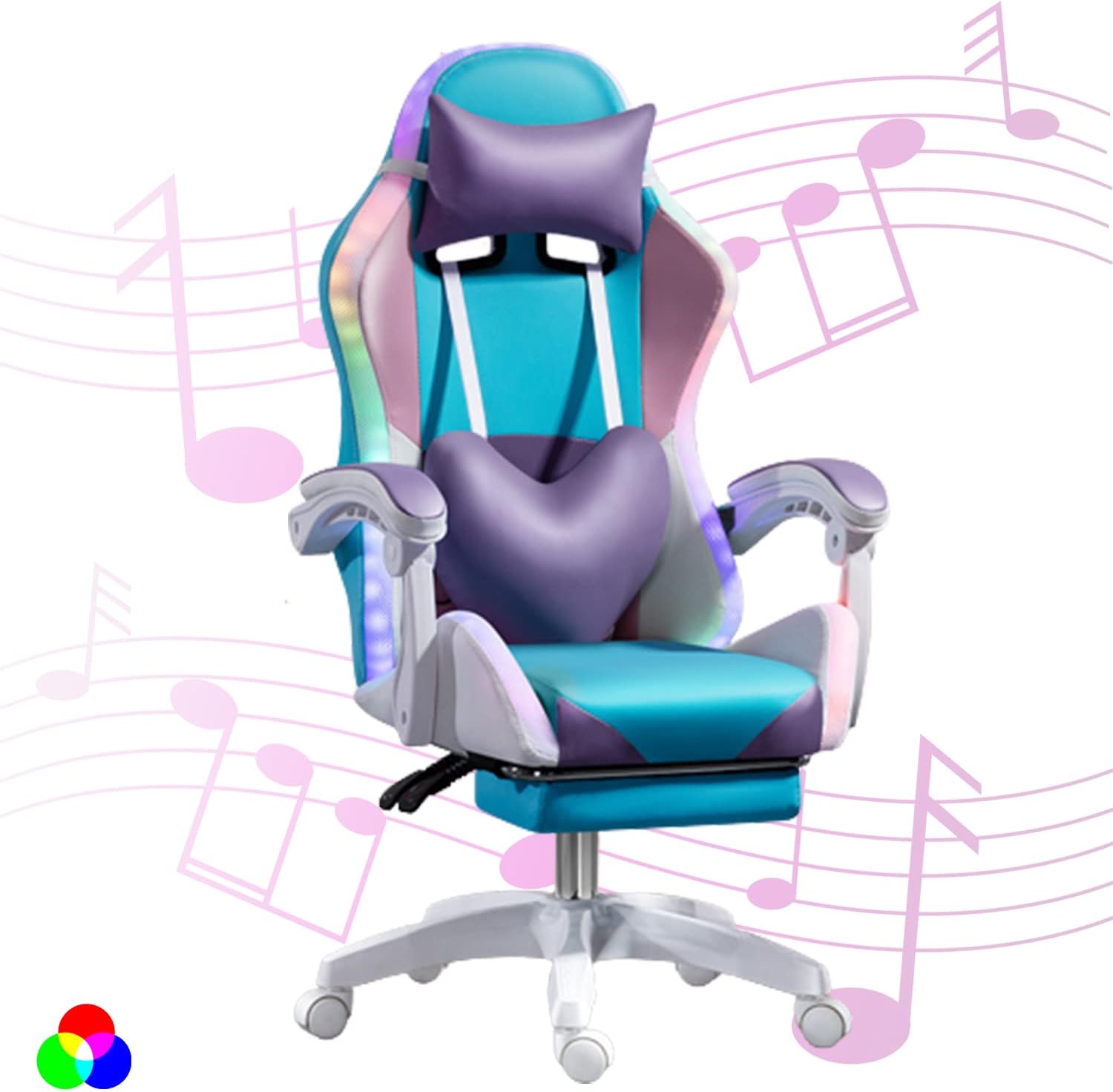RGB LED Gaming Chair for Adult - Rgb Gaming Chair 评论和价格